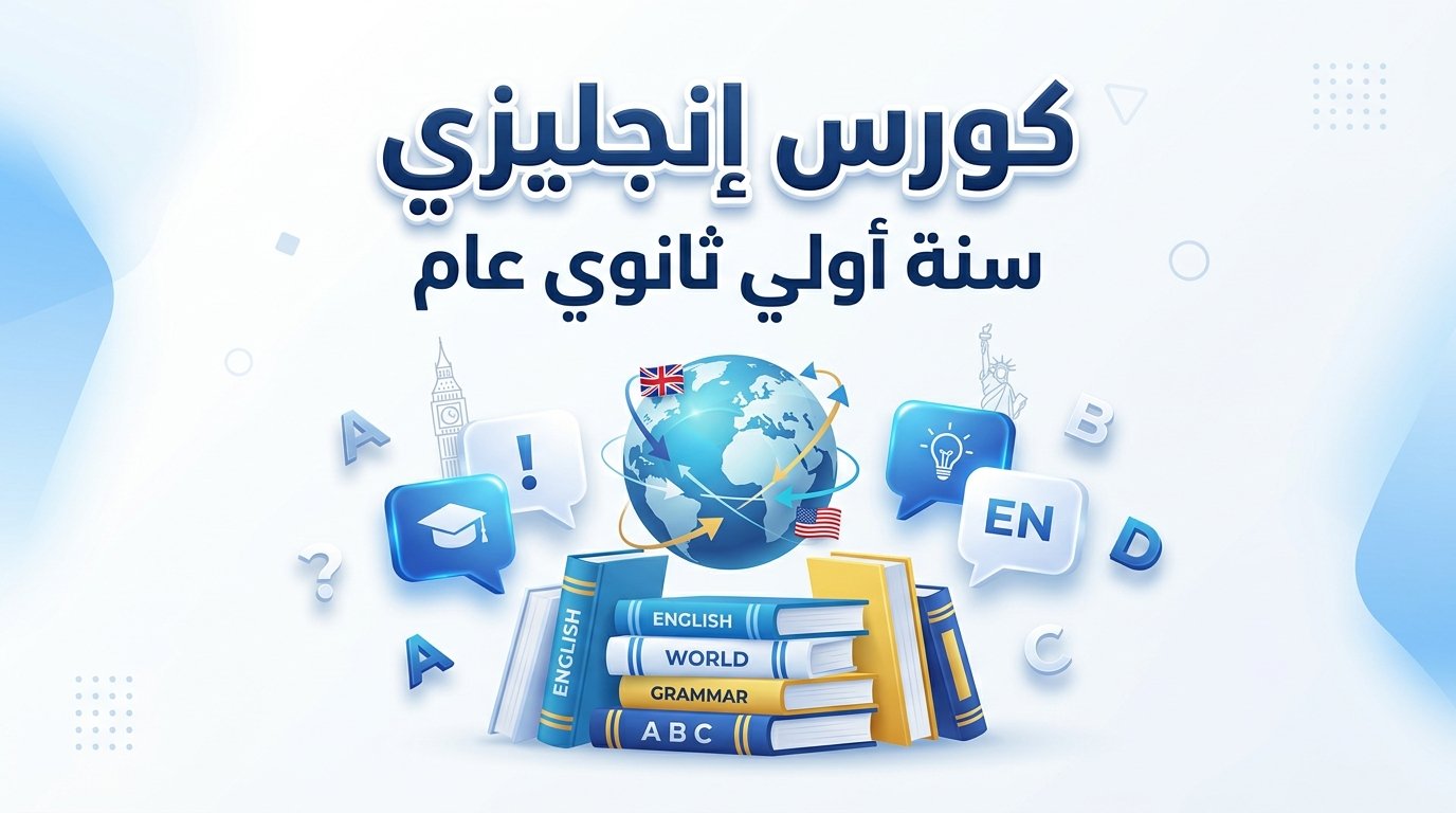 كورس اللغة الإنجليزية للصف الأول الثانوي